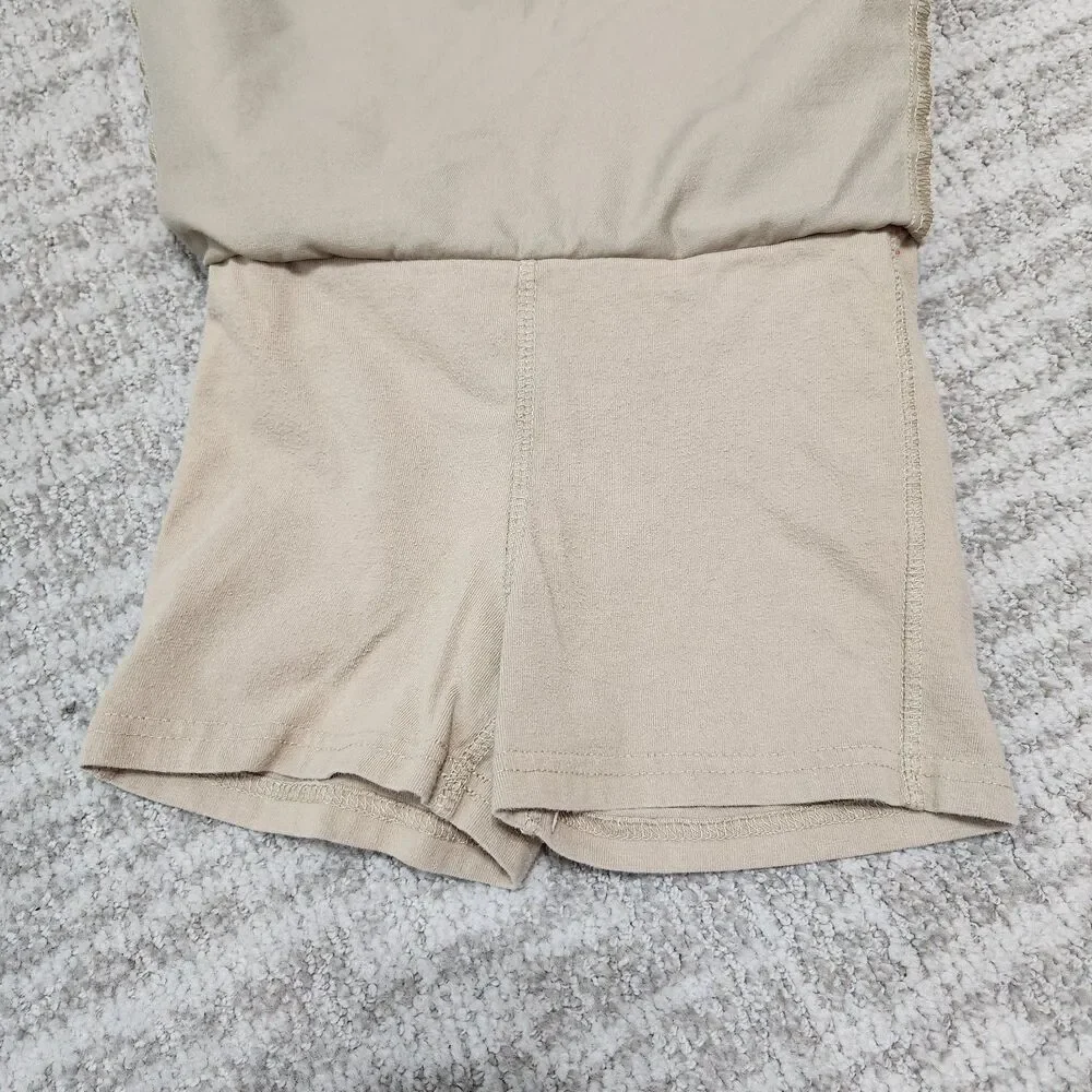 Lands End girls uniform khaki skort size 6 short
